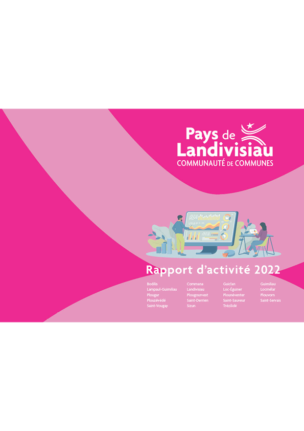 Couverture Rapport d'activité 2022