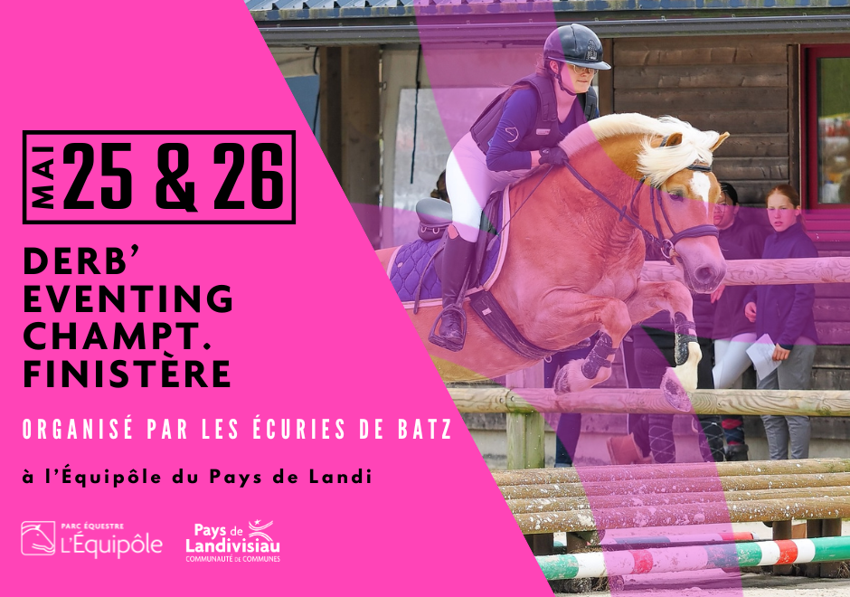 CCPL - Equipôle - Derb Eventing - 25 et 26 mai