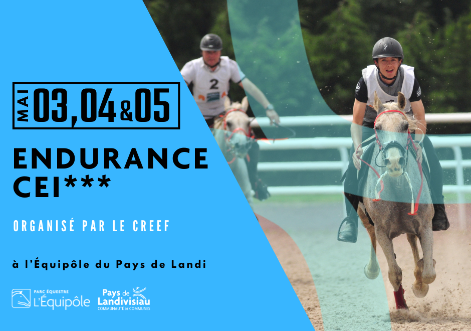 CCPL – Equipôle – Endurance – 3, 4 et 5 mai