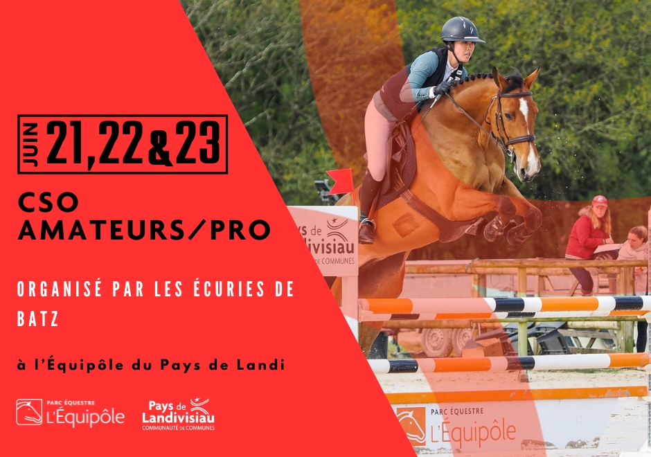 CCPL – Equipôle – CSO amateurs et pro – 21, 22 et 23 juin
