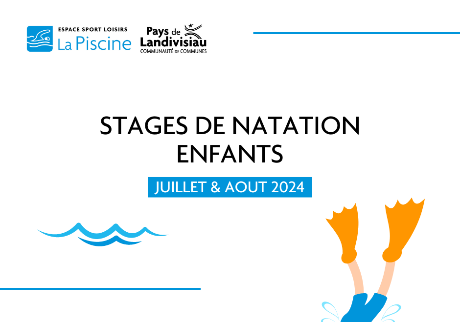 CCPL – La Piscine – Stages de natation enfants