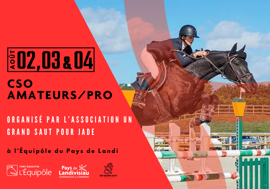 CCPL – Equipôle – CSO – Du 2 au 4 aout