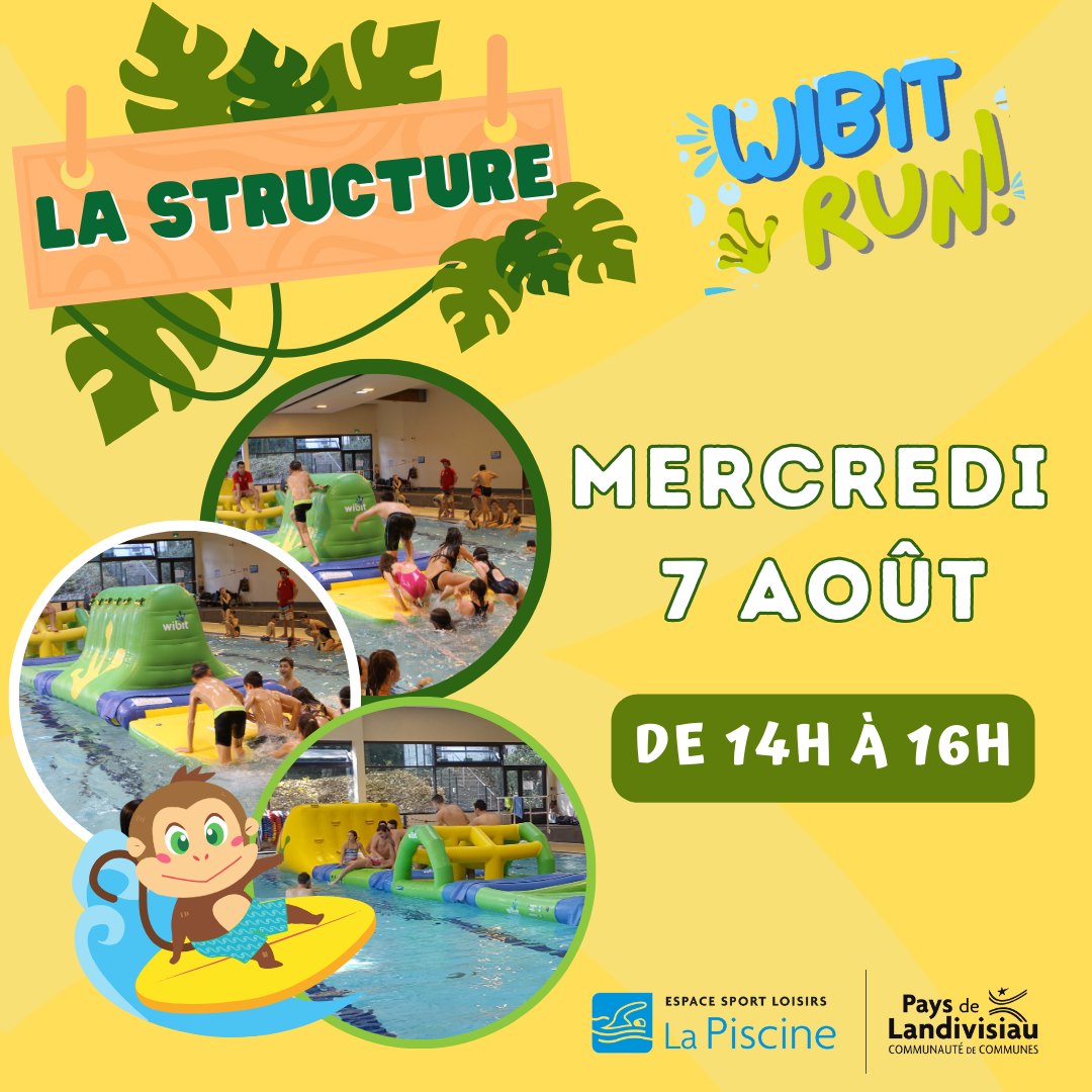 CCPL - La Piscine - Structure gonflable