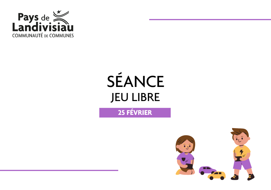 CCPL – Petite Enfance – Séance jeu libre 25 fev