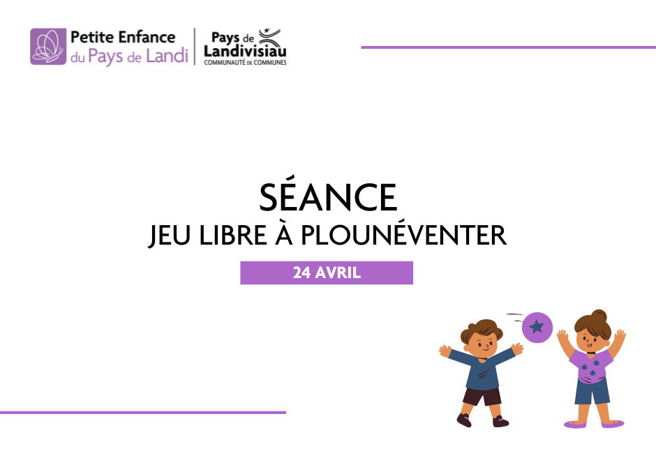 CCPL – Petite Enfance – Séance jeu libre Plounéventer