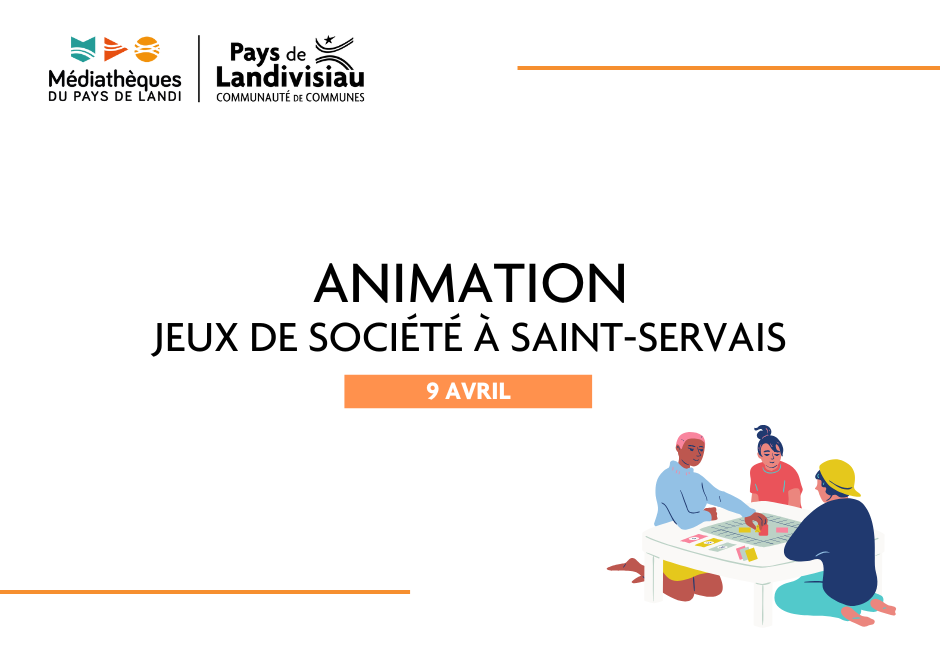 CCPL – Réseau des médiathèques – Animation jeux St Servais