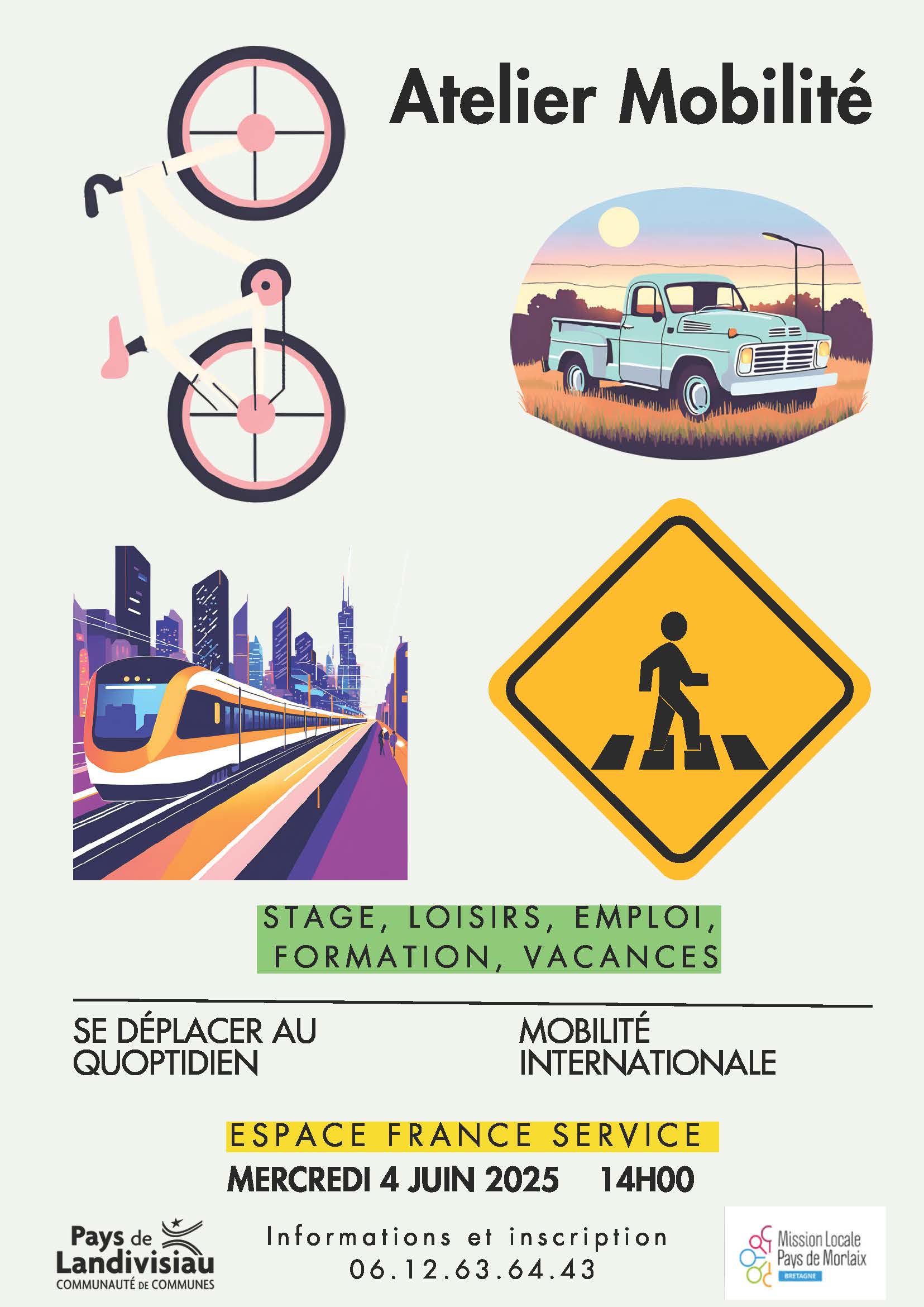 affiche atelier mobilité ccpl ml