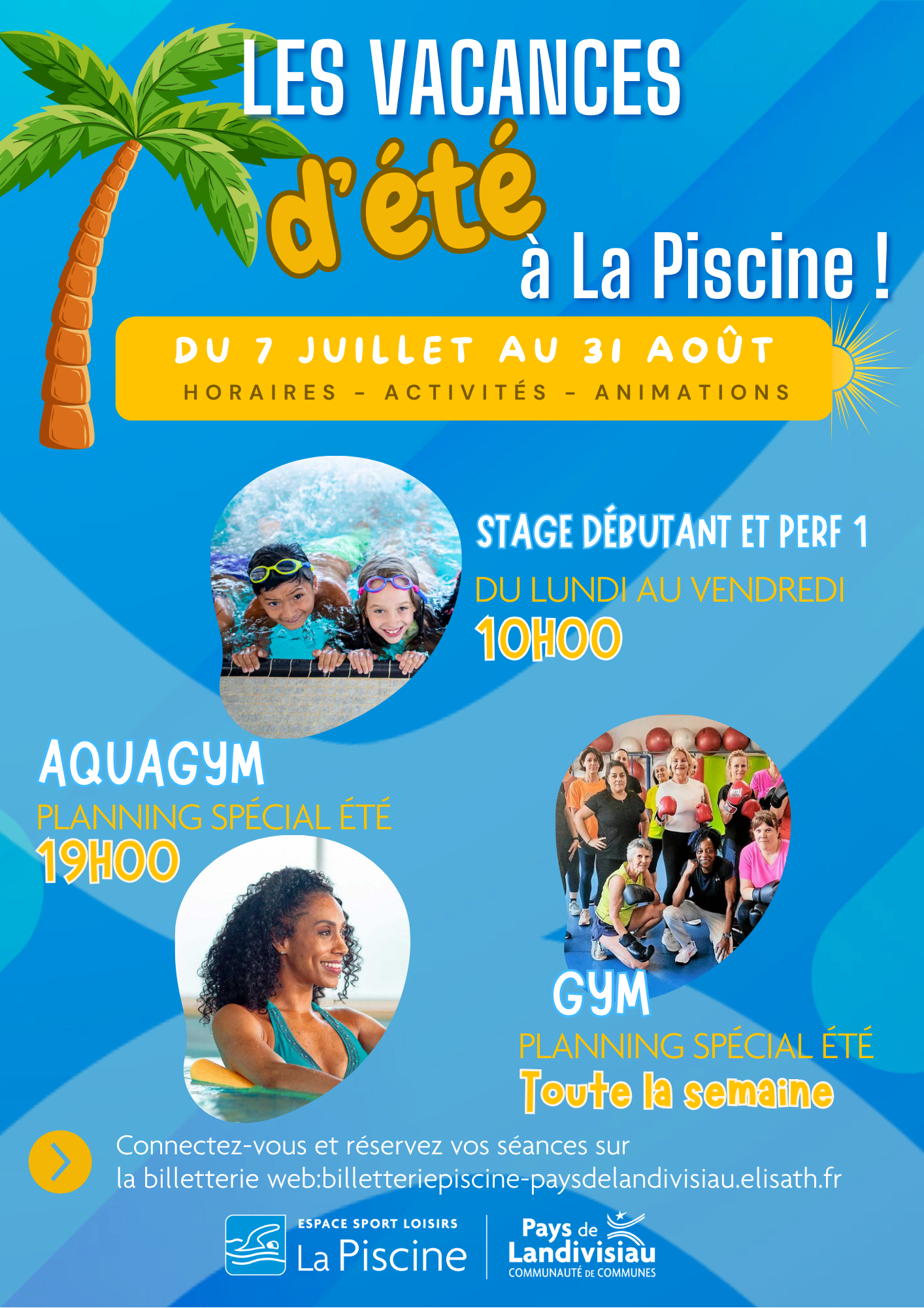 Activités-l'été à La Piscine