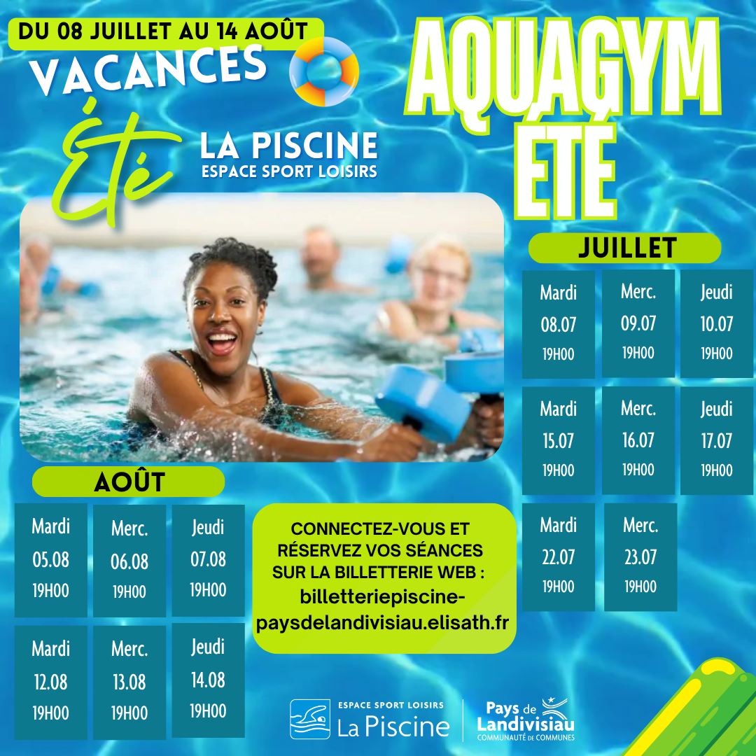 Aquagym-l'été à La Piscine
