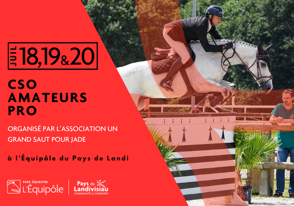 CCPL – Equipôle – CSO amateurs pro juillet