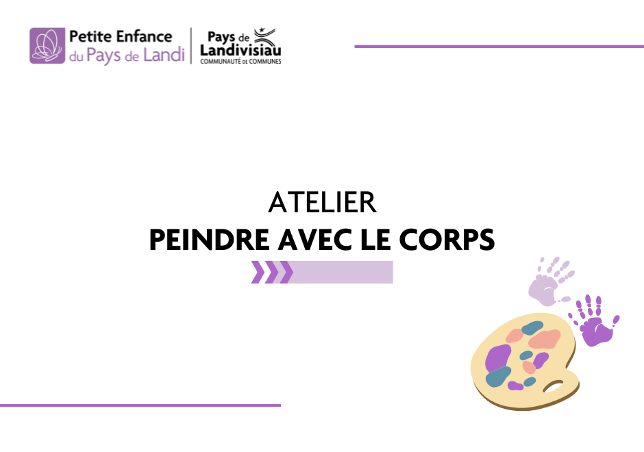 CCPL – Petite Enfance – Peindre avec le corps