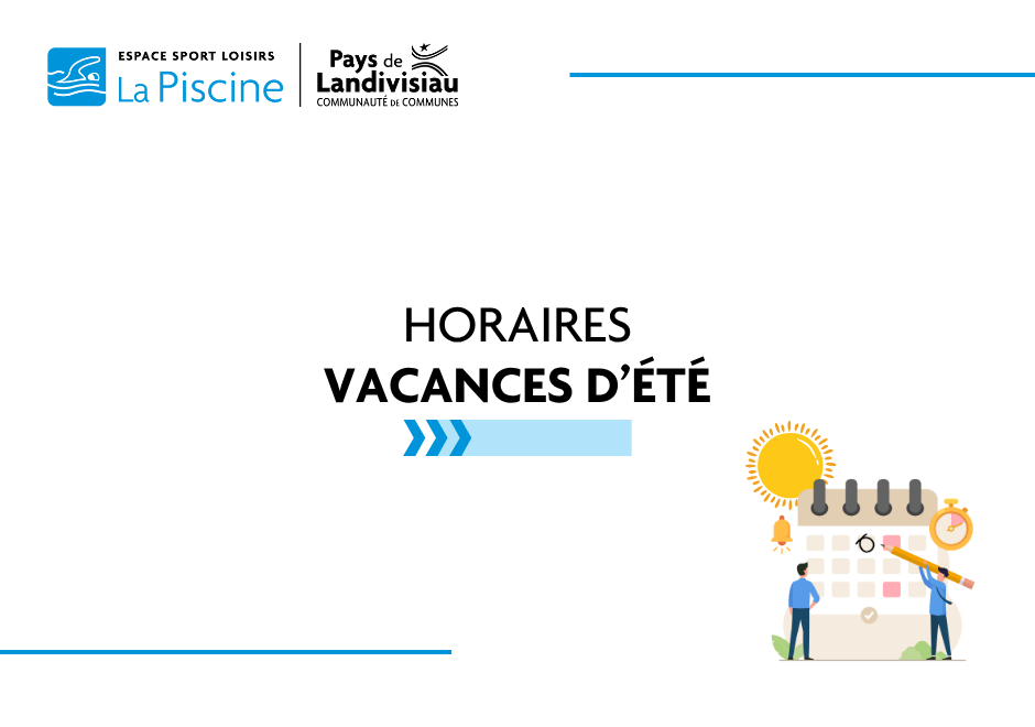 CCPL – Piscine – Horaires été 25