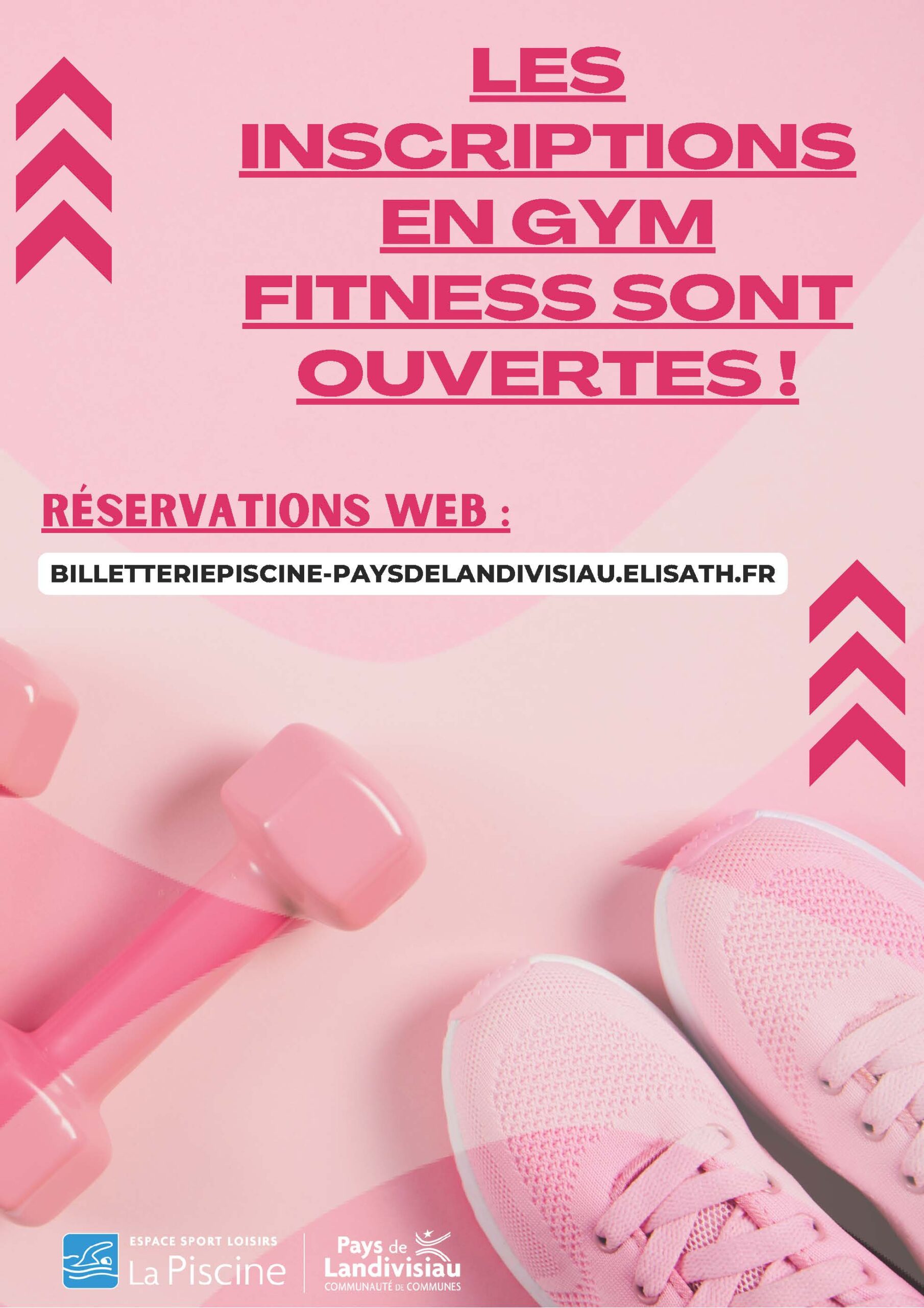 LES INSCRIPTIONS en gym SONT OUVERTES