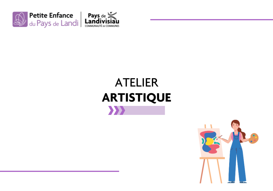CCPL – Petite Enfance – Atelier artistique