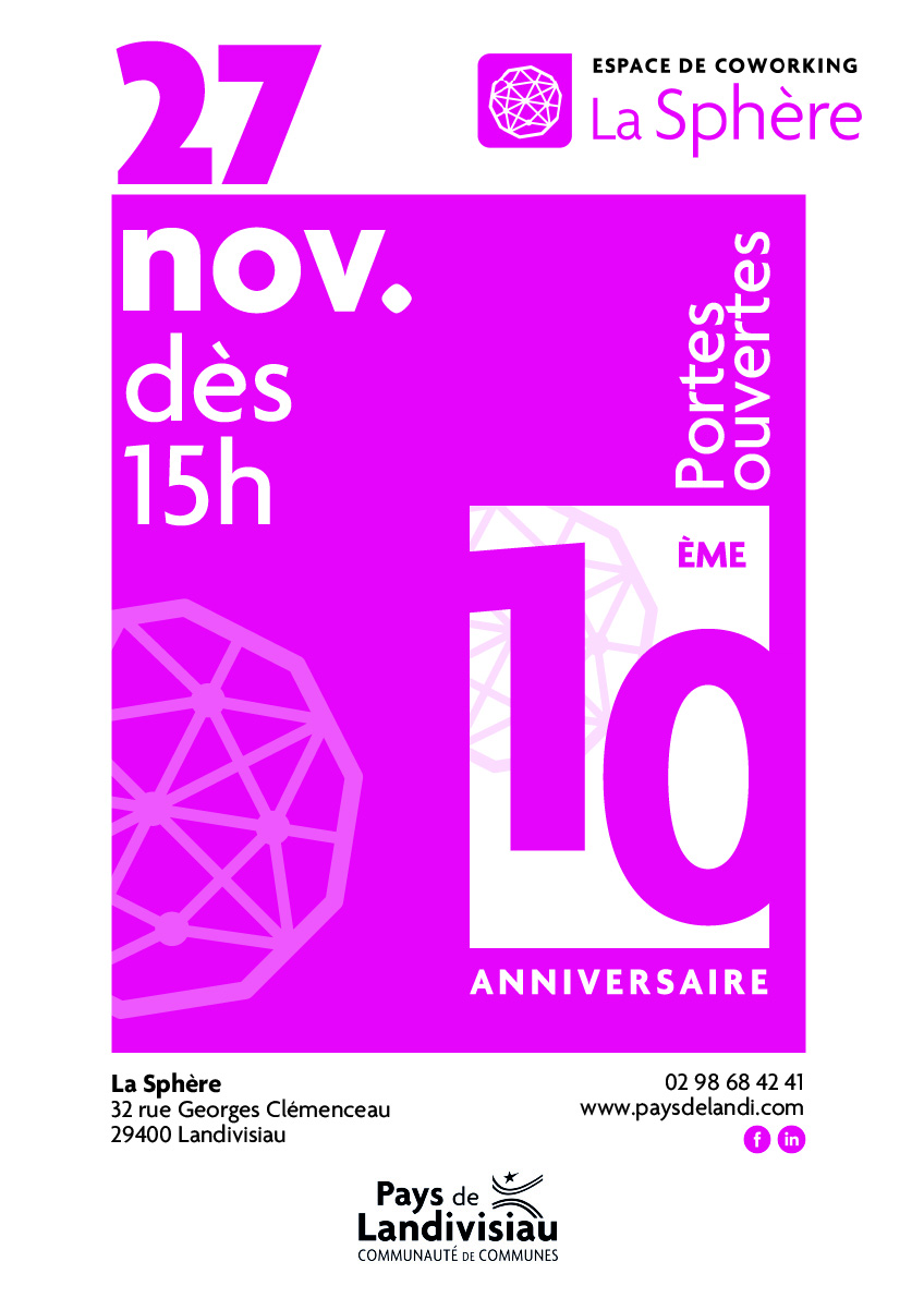 Affiche A3 - 10 ans Sphère