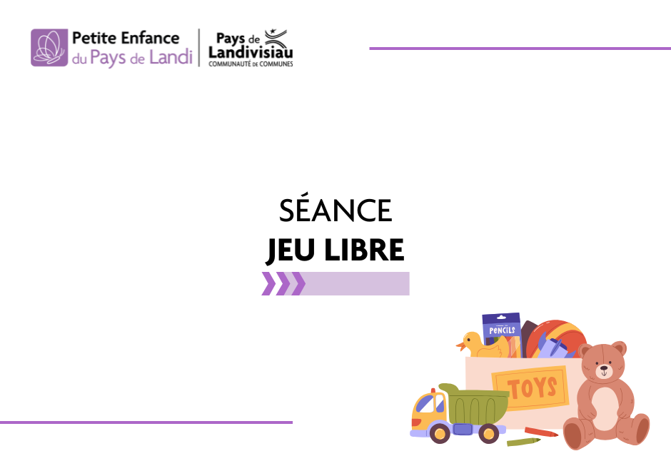 CCPL – Petite Enfance – Séance jeu libre