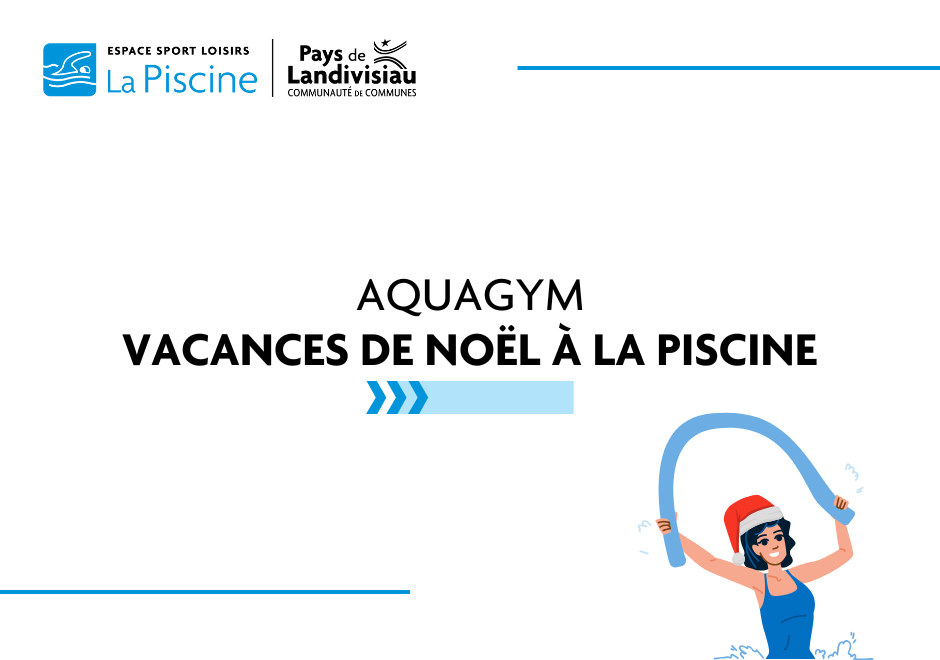 CCPL – Piscine – Vacances noël 2025 Aquagym