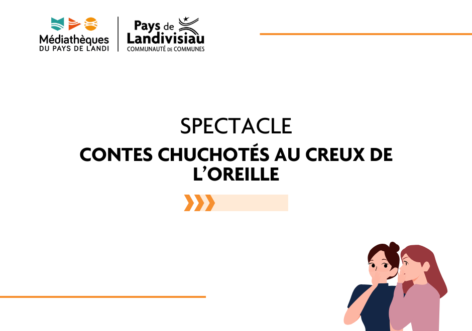 CCPL – Réseau des médiathèques – Spectacle au creux de l’oreille