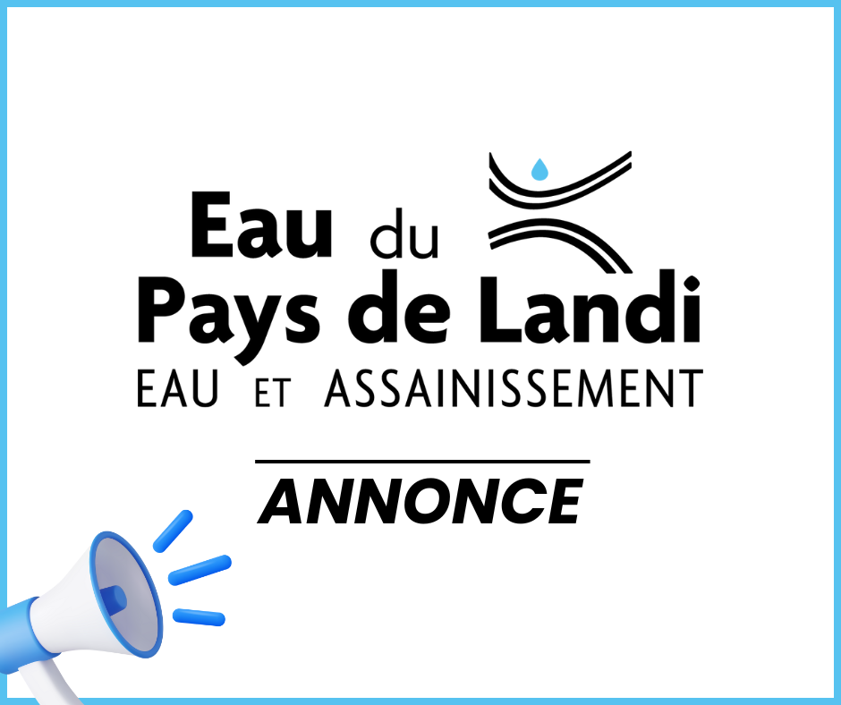 Annonce Eau du Pays de Landi