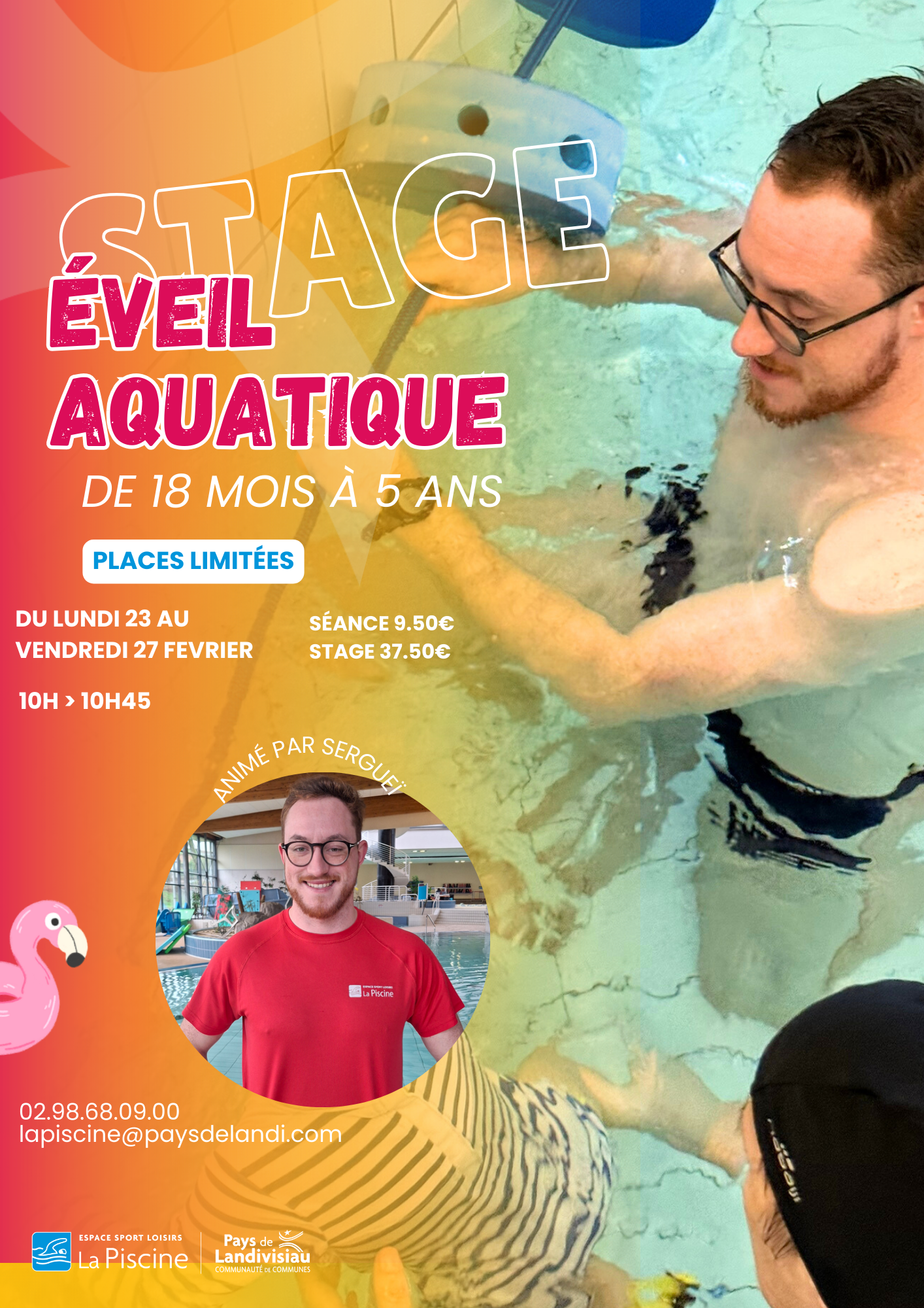 Stage d'Eveil Aquatique Vacs_Hiver_2026_Flyer