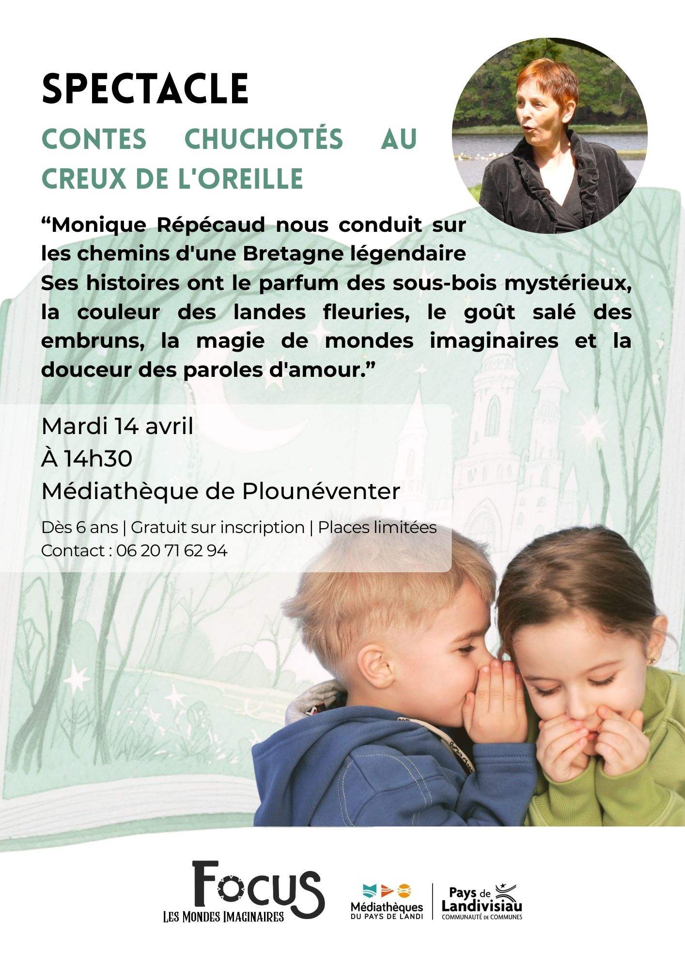 AFFICHE contes chuchotés Plounéventer