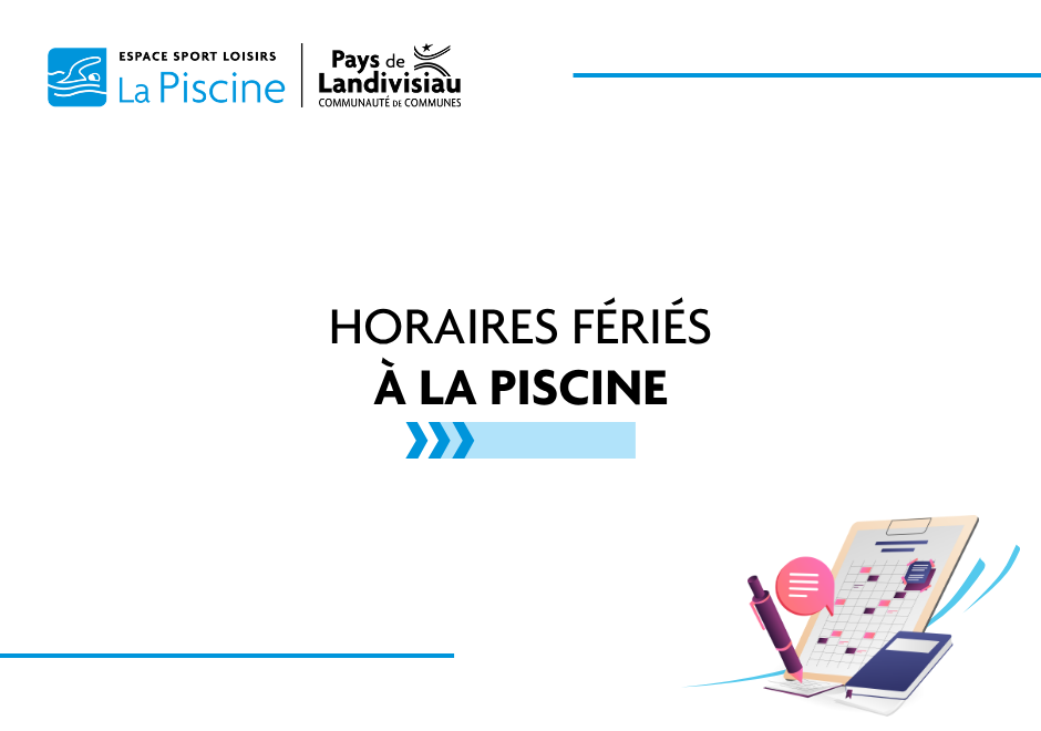 CCPL - Piscine - Vacances Horaires