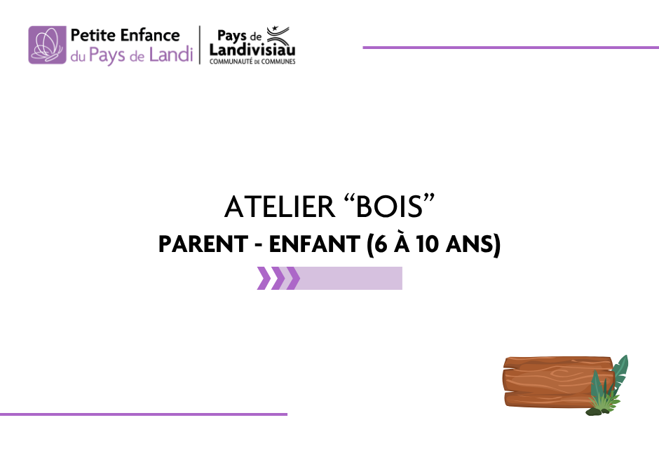 CCPL – Atelier bois