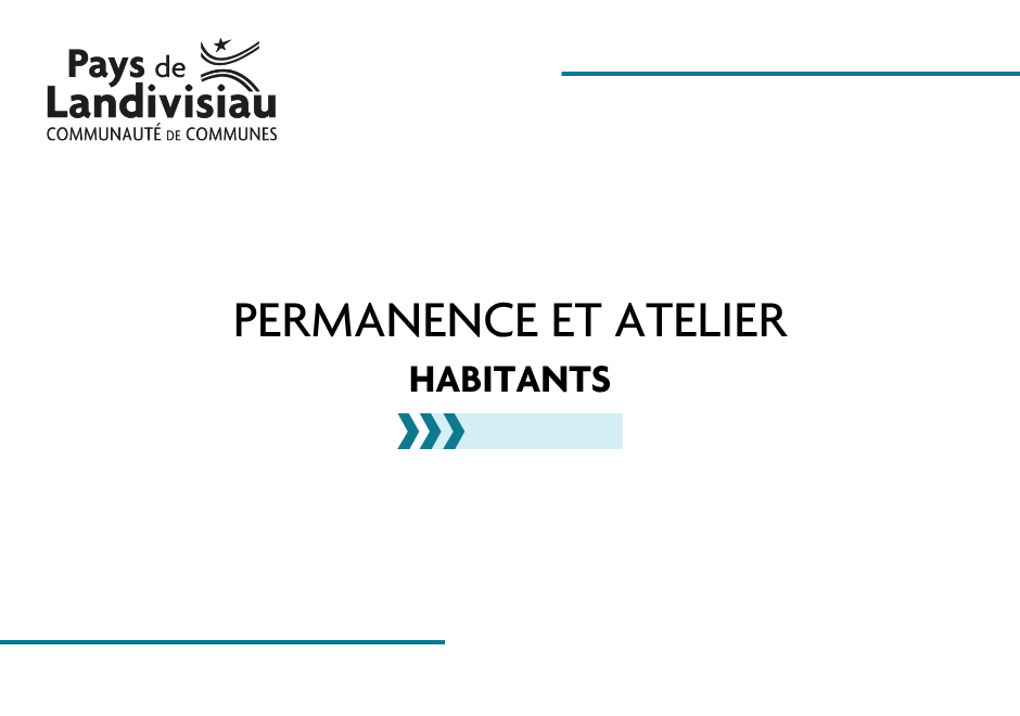 CCPL - Habitat -Permanence et atelier habitants