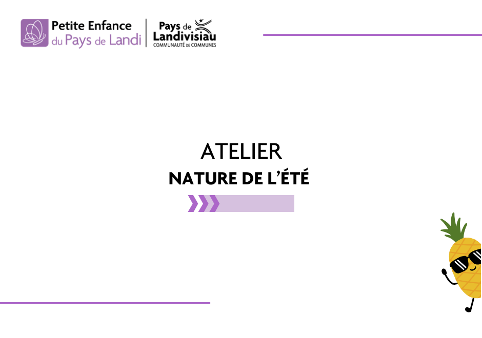 Atelier nature de l&rsquo;été