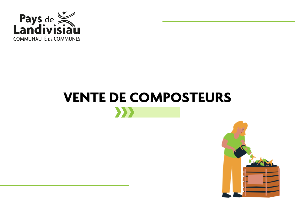 CCPL – Déchets – Vente de composteurs