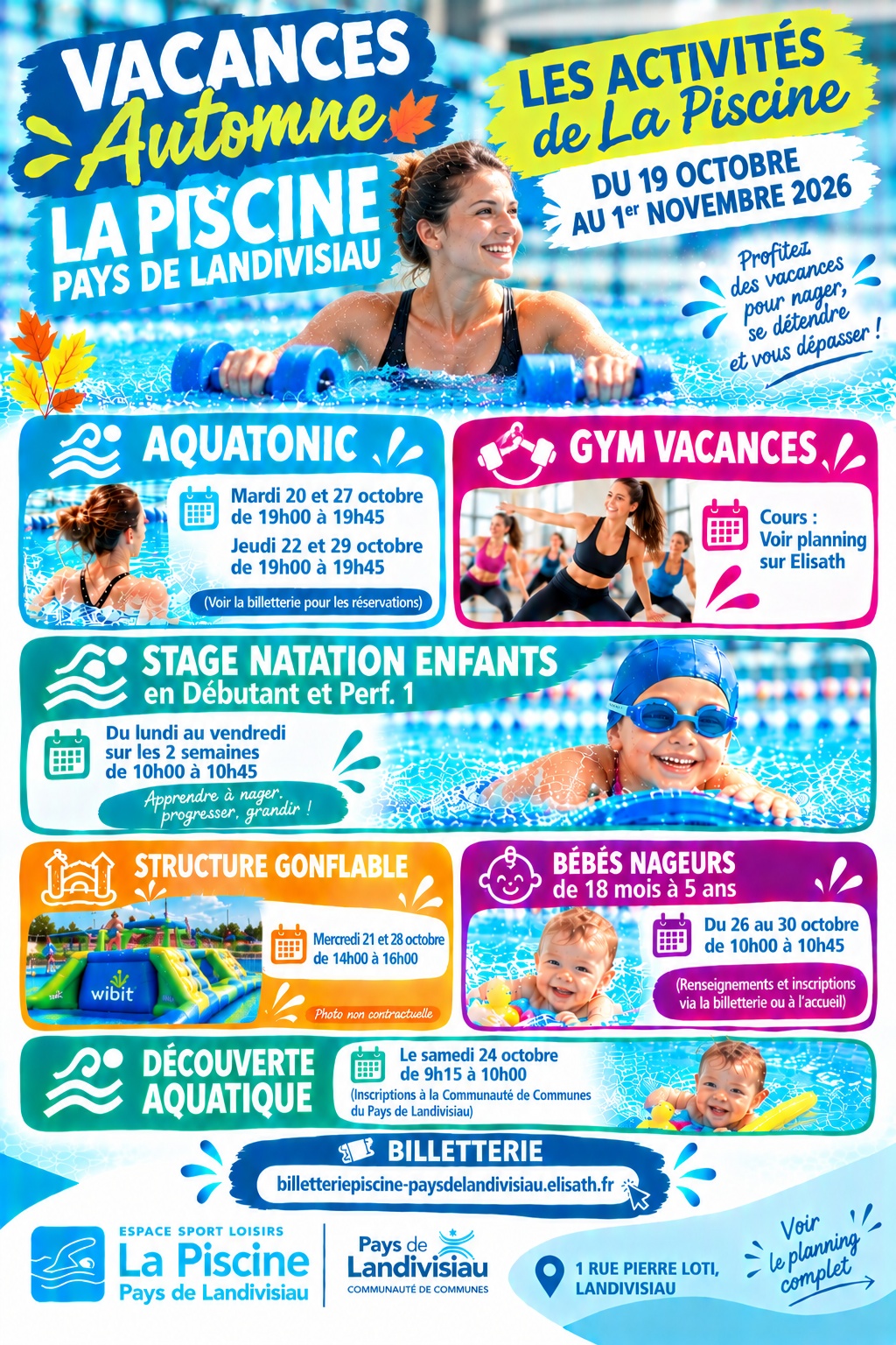 Piscine_affiche_vacs_automne_activites_vacances